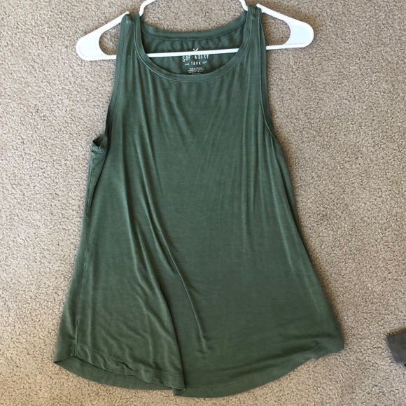 American Eagle Outfitters Tops - Green tank